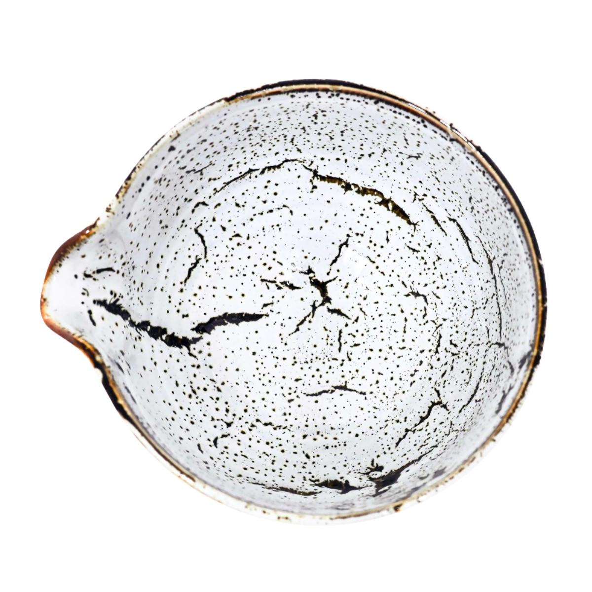 Yukiakari Katakuchi Matcha Bowl | Yuzu Shiro | 18 OZ