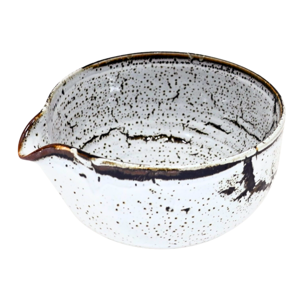 Yukiakari Katakuchi Matcha Bowl | Yuzu Shiro | 18 OZ