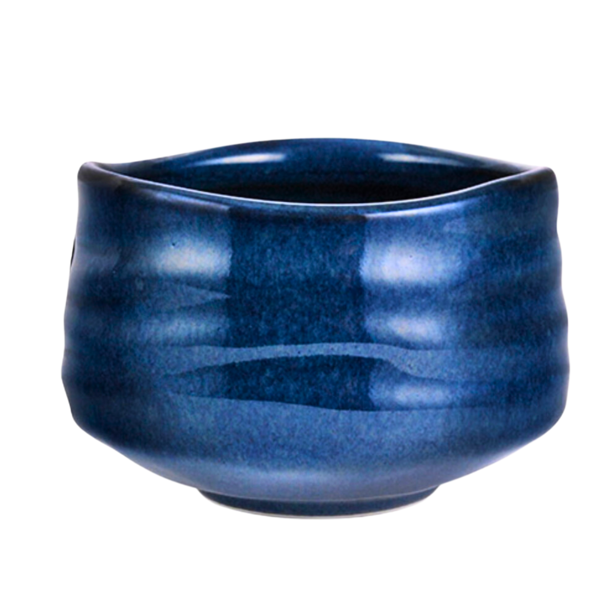 Matcha Bowl (Chawan) - Deep Blue