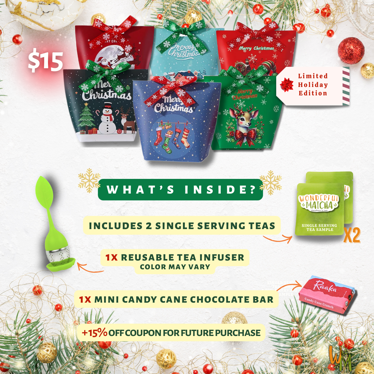 Mini Holiday Tea Gift Box